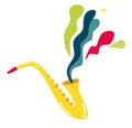 Saxophone Royalty Free Stock Photo