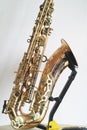 Saxophone details Royalty Free Stock Photo