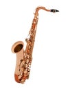 Saxophone isolated Royalty Free Stock Photo