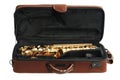 Saxophone In Open Case