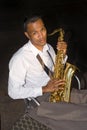 Saxophone player