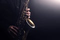 Saxophone player Saxophonist playing sax