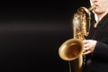 Saxophone Royalty Free Stock Photo