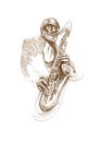 Saxophonist