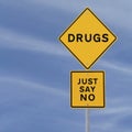 Say No To Drugs Royalty Free Stock Photo