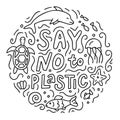 Say no to plastic doodle