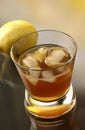 Sazerac with crushed ice Royalty Free Stock Photo