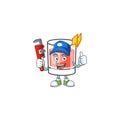 Sazerac plumber character on the a cartoon