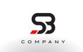 SB Logo. Letter Design Vector. Royalty Free Stock Photo