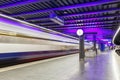 SBB train at Zurich Airport railway station in Switzerland Royalty Free Stock Photo