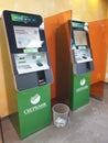 sberbank ATM for withdrawing money and performing various operations with money.