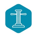 Scaffold thread icon, outline style