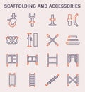 Scaffolding accessory icon
