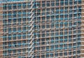 Scaffolding at a building facade