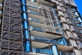 Scaffolding on Multi Level Apartment Construction Site