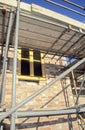 House building construction Northamptonshire UK 2001