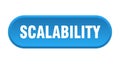 scalability button Royalty Free Stock Photo