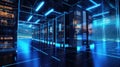 scalability modern data center Royalty Free Stock Photo