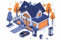 Scalable security networks provide real control through secure video camera setups, ensuring indoor security monitoring and automa