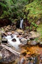 Scale Force waterfalls of Lake District Royalty Free Stock Photo