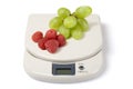 Scale and Fruits Royalty Free Stock Photo