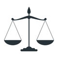 Scale of justice Royalty Free Stock Photo