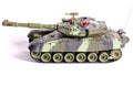 A scale model of a battle tank Royalty Free Stock Photo