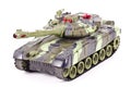 A scale model of a battle tank Royalty Free Stock Photo