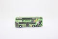 the scale of model bus of hk 14 april 2019 Royalty Free Stock Photo