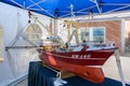 Scale model of fishing vessel