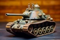 scale model of a german tank from WWII Generative AI