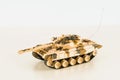 Scale model of a german tank Royalty Free Stock Photo