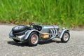 Scale model replica of the Mercedes-Benz SSKL 1931 racing car Royalty Free Stock Photo