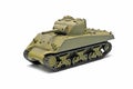 Scale model tank Royalty Free Stock Photo