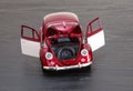 Scale toy model VW Volkswagen Beetle Royalty Free Stock Photo