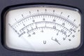 Scale voltmeter