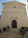 Scalea - Church of Santa Maria d`Episcopio Royalty Free Stock Photo