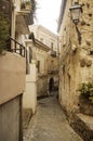 Scalea is a small town Italy, old town