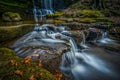 Scaleber Falls in North Yorkshire