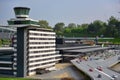 Scaled replica of Amsterdam Schiphol airport at Madurodam minature park