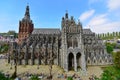 Scaled replica of Cathedral Church of Saint John at Madurodam minature park