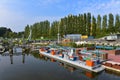 Scaled replica of Port of Rotterdam, Euromast Tower and Erasmus Bridge