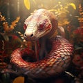 Scaleless Corn Pantherophis Guttatus Royalty Free Stock Photo