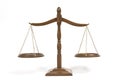 Scales of Justice Royalty Free Stock Photo