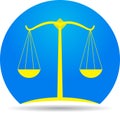 Scales of justice icon