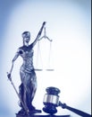 Scales of Justice  legal law books concept imagery Royalty Free Stock Photo