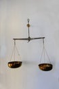 the scales in law and justice Royalty Free Stock Photo