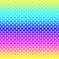 Scales seamless pattern in rainbow colors Royalty Free Stock Photo