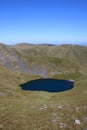 Scales Tarn from slopes of Blencathra, Cumbria, UK Royalty Free Stock Photo