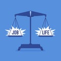 Scales tool with job and life good balance